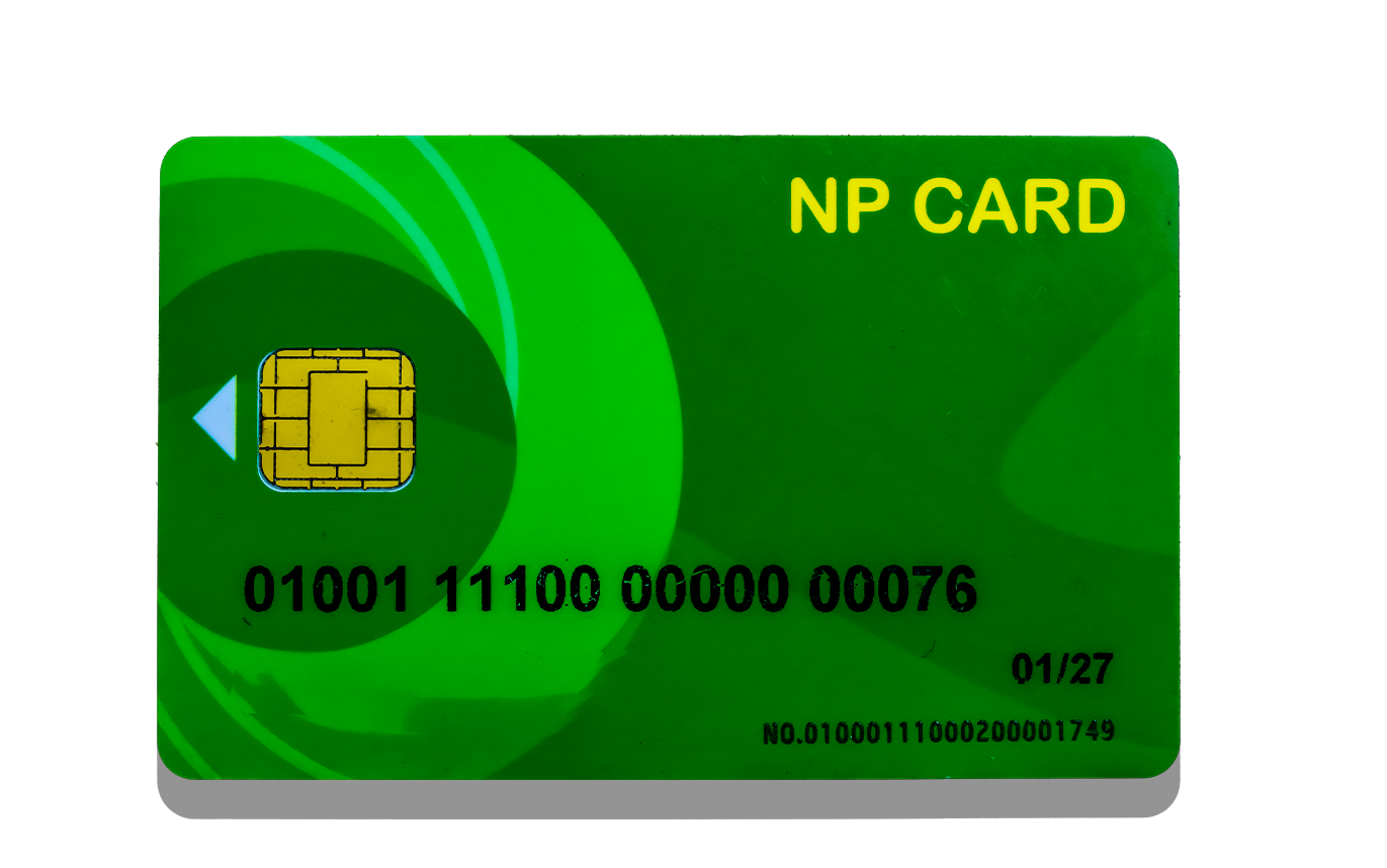 Energy Pass Card Front
